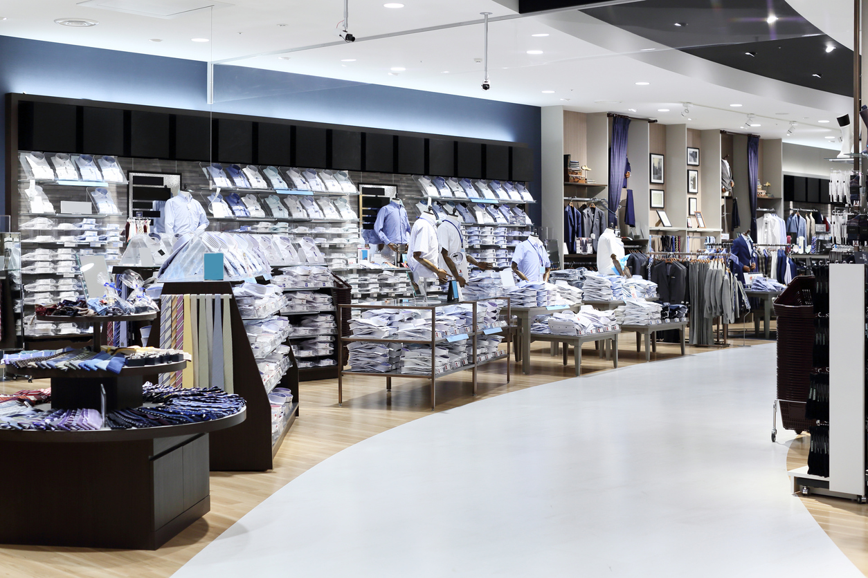 Inside a Bon Ton store
