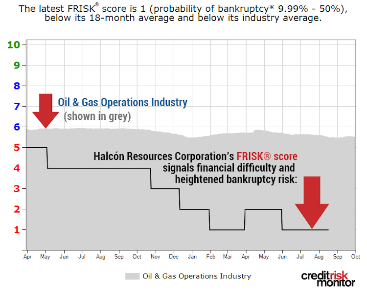 Halcon FRISK graph