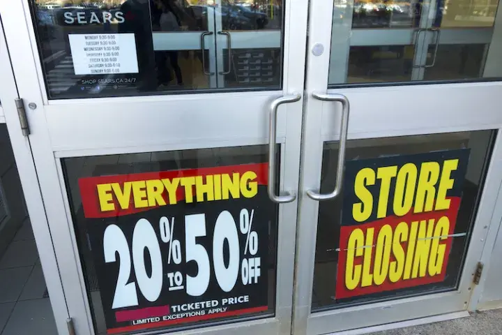 Sale at a store